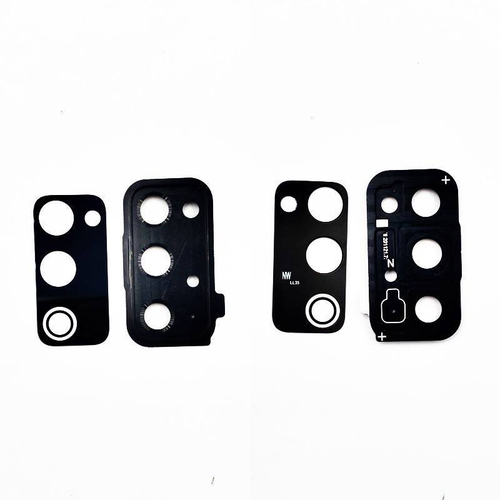 Стекло камеры Samsung Galaxy S20 FE (G780F) в сборе с рамкой Черный