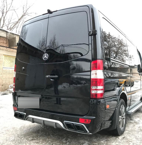 Задний бампер Mercedes Sprinter w906 / VW Crafter