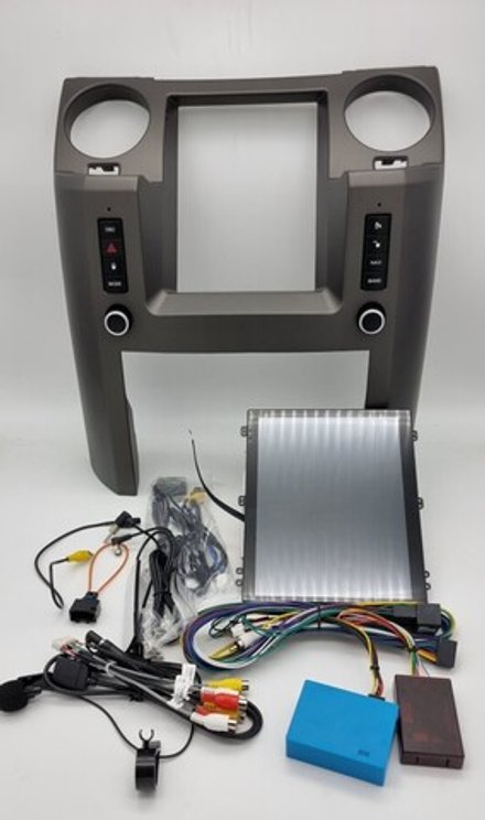 Магнитола для Land Rover Discovery 2005-2009 (DENSO) - Carmedia NH-R1006 ("Тесла-Стиль") монитор 9.7" на Android 10, 4ГБ+64ГБ, 4G SIM-слот