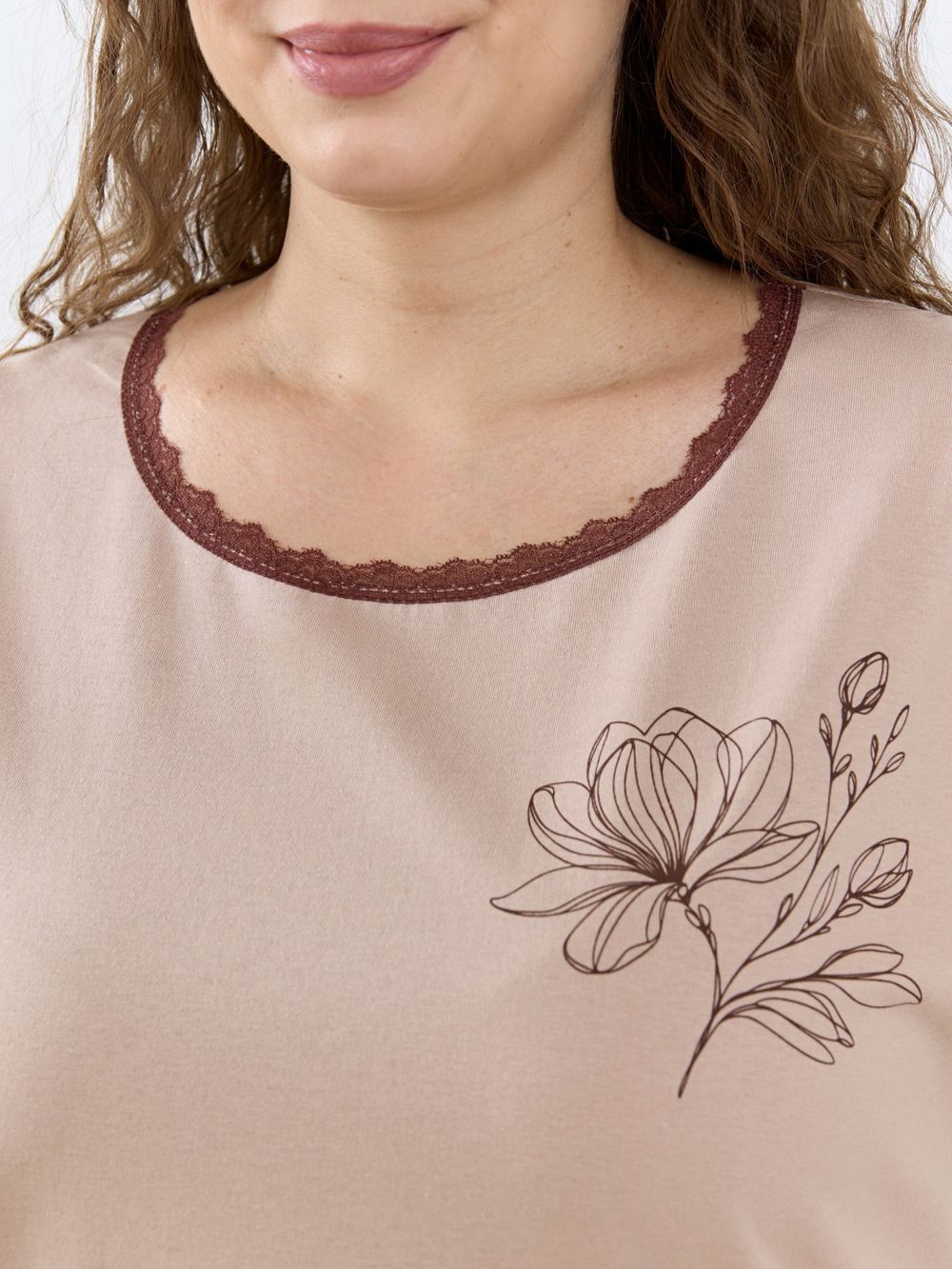 Пижама Вельвета-2 Виотекс БЕЖЕВЫЙ