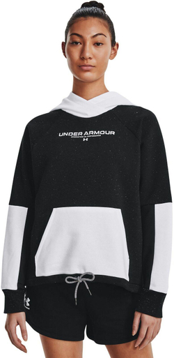 Худи женское Under Armour UA Rival+Fleece hoodie bk