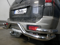 Фаркоп оцинкованный Galia M057C для Mitsubishi Pajero Sport 1998-2008(паспорт и сертификат в комплекте)(без электрики)