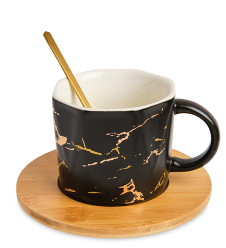 GAEM Art MUG-400/2 Чайная пара «Мрамор»