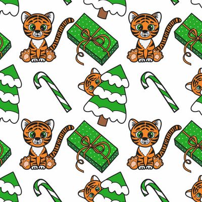 Новый год и тигры