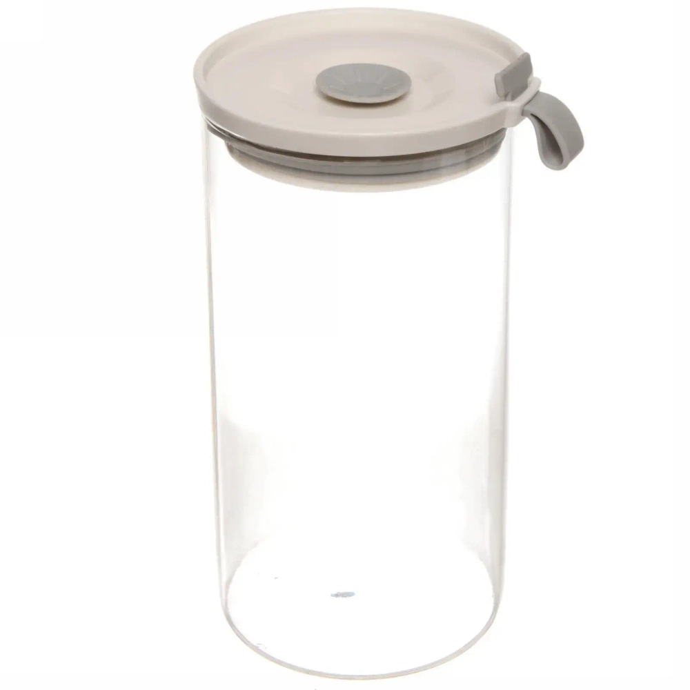 Банка для продуктов стеклянная 1300мл «O'lala»