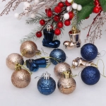 Набор украшений «Волшебное сияние» 4 см (13 предметов),сапфир/шампань