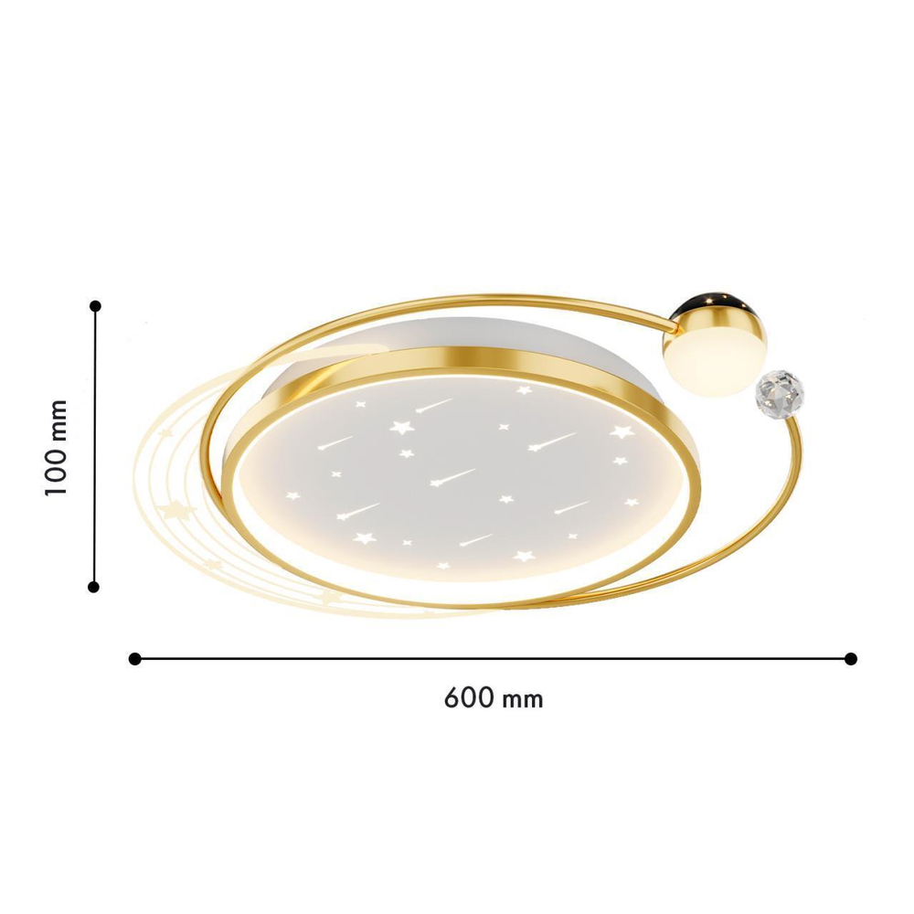 Потолочный светодиодный светильник F-Promo Cruise 4743-5C