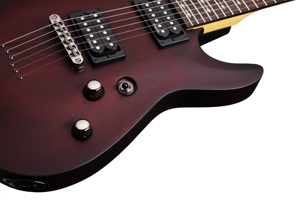Schecter OMEN-6 2012 WALNUT SATIN