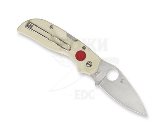 Складной нож Spyderco Chaparral Sun & Moon 152GSMP c клинком из стали CTS-XHP, рукоять G10