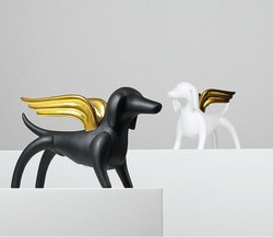 Статуэтка Angel dog white