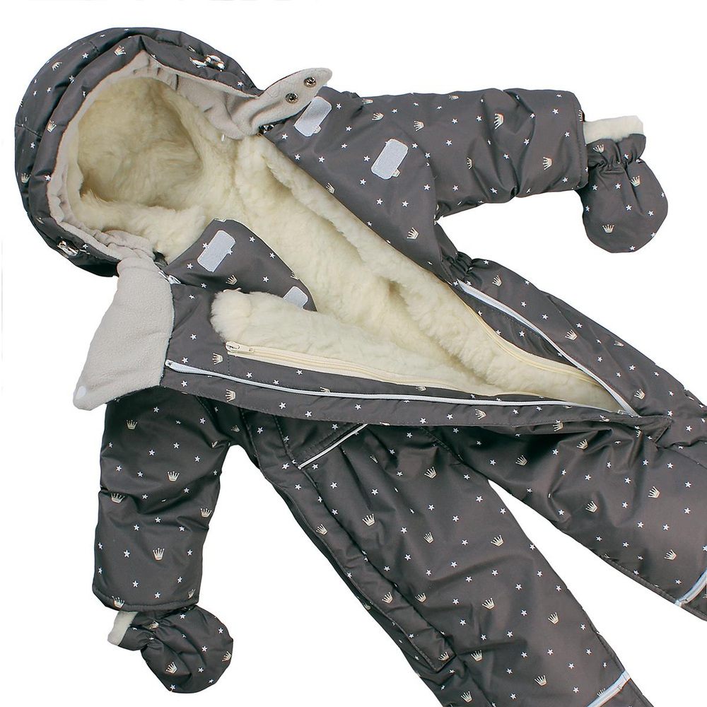 Комбинезон-трансф. с отстёг.мех. "Коронки" р.74 (Rusland) А 72-21