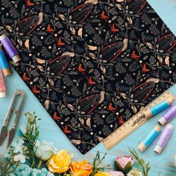 Ткань блэкаут  девушка из сказок