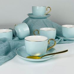 Lenardi 133-418 Чайный набор 12пр. 240мл в под.уп. (х6)Фарфор