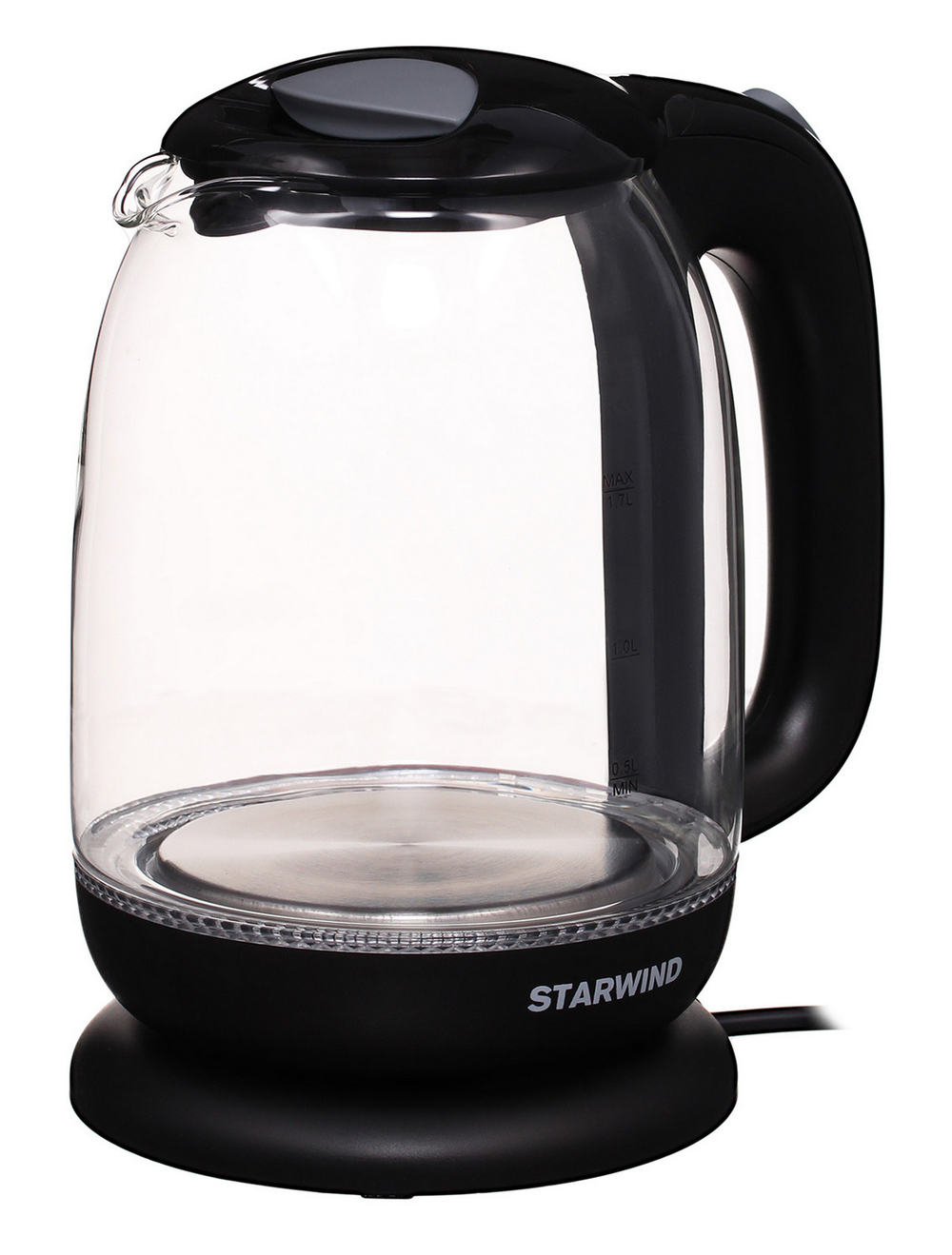 Чайник электрический Starwind SKG-1210 стекло