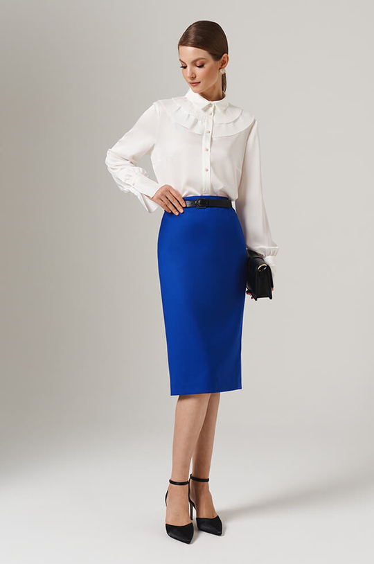 23101 Блузка женская (молочный)