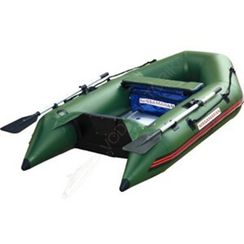 Лодка NISSAMARAN MUSSON 270 ( зеленый ) дерев. пол P/L