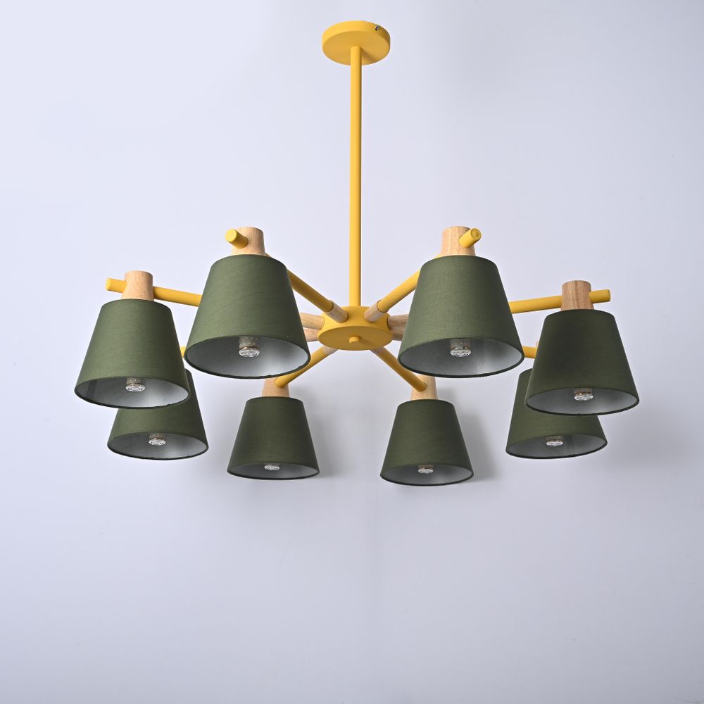 Люстра На Штанге Natura A Green 8 By Imperiumloft