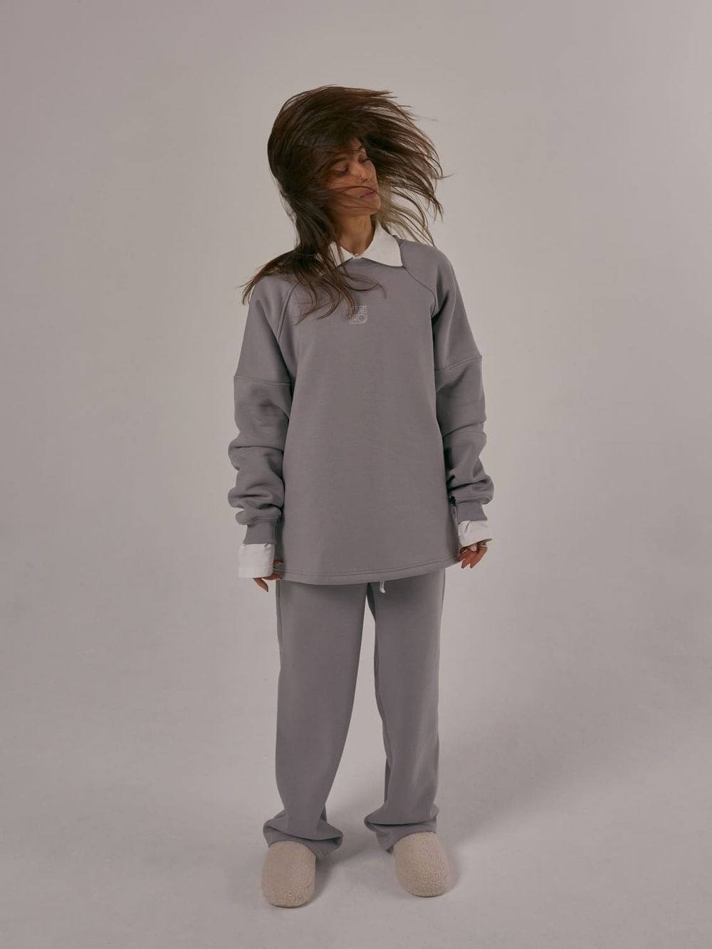 Купить Брюки One Two Sleet широкие утепленные бежевые Брюки One Two Sleet широкие утепленные бежевые