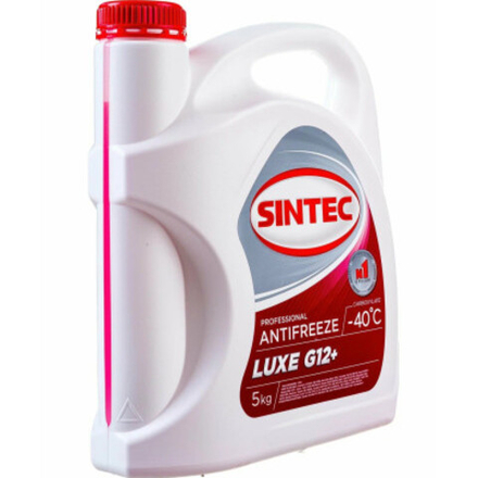 Антифриз Sintec LUX G12+ красный (5кг)