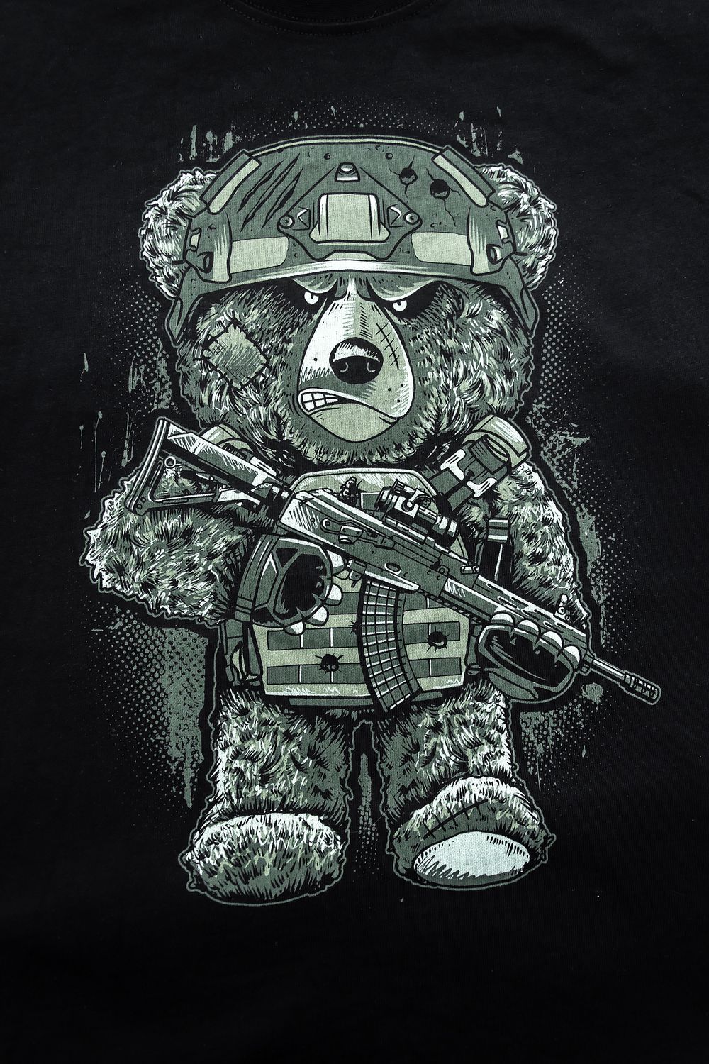 Футболка "Сердитый медведь"