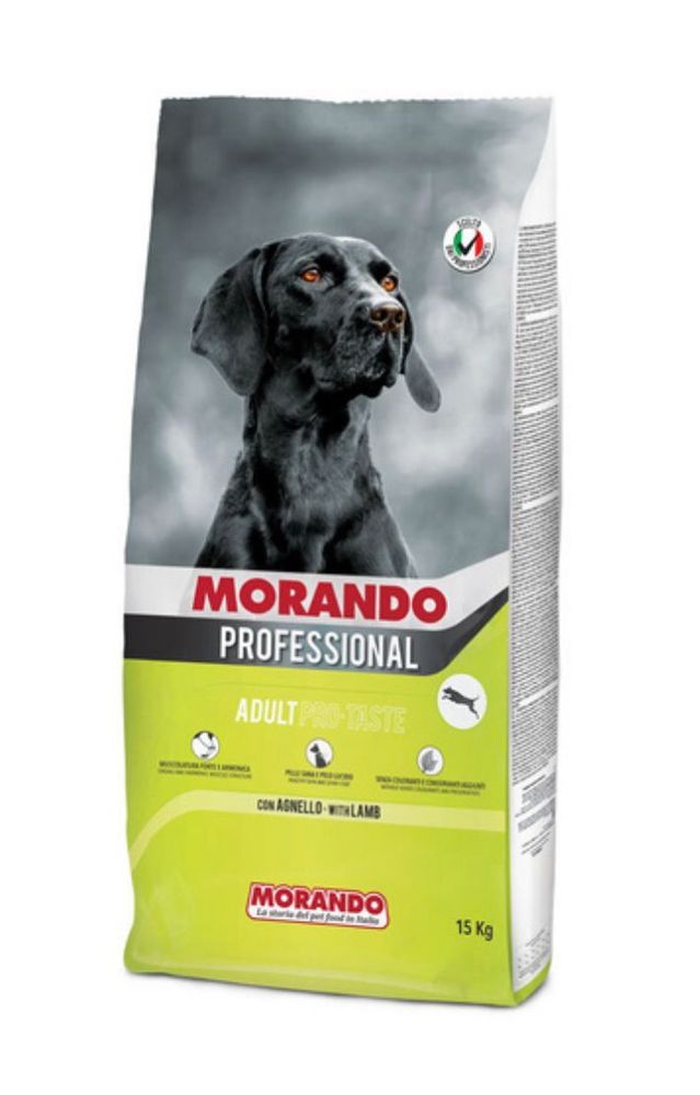 Morando Professional Cane сухой корм для взрослых  собак с повышенной массой тела PRO TASTE с ягненок 4 кг