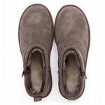 Ugg Mens Classic Ultra Mini Zip Boot "Smoke"
