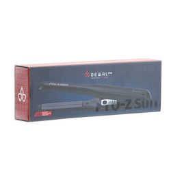 DEWAL PRO-ZSlim, Щипцы-гофре 10х88мм, с терморег, титаново-турмалиновое покрытие,30Вт