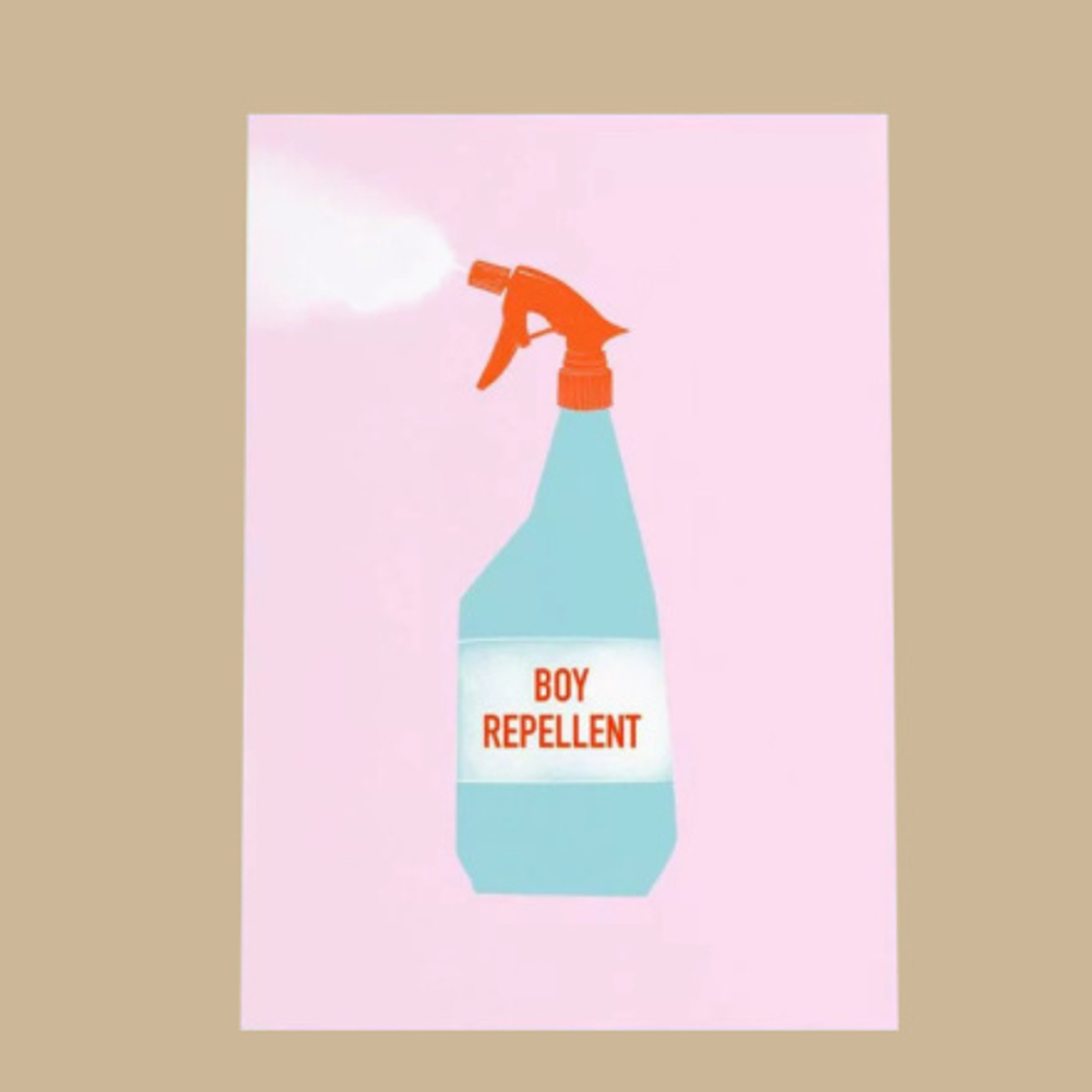 Открытка Boy Repellent