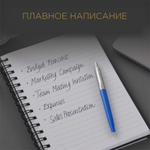 Стержни для шариковой ручки 2шт. Цвет черный , толщина линии М, в блистере. Франция