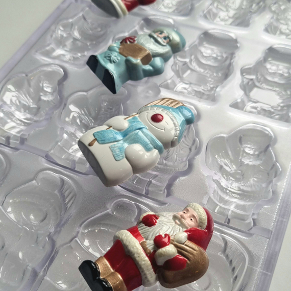 980 | Форма для шоколадных конфет &quot;Новогодняя&quot; (275*175мм)