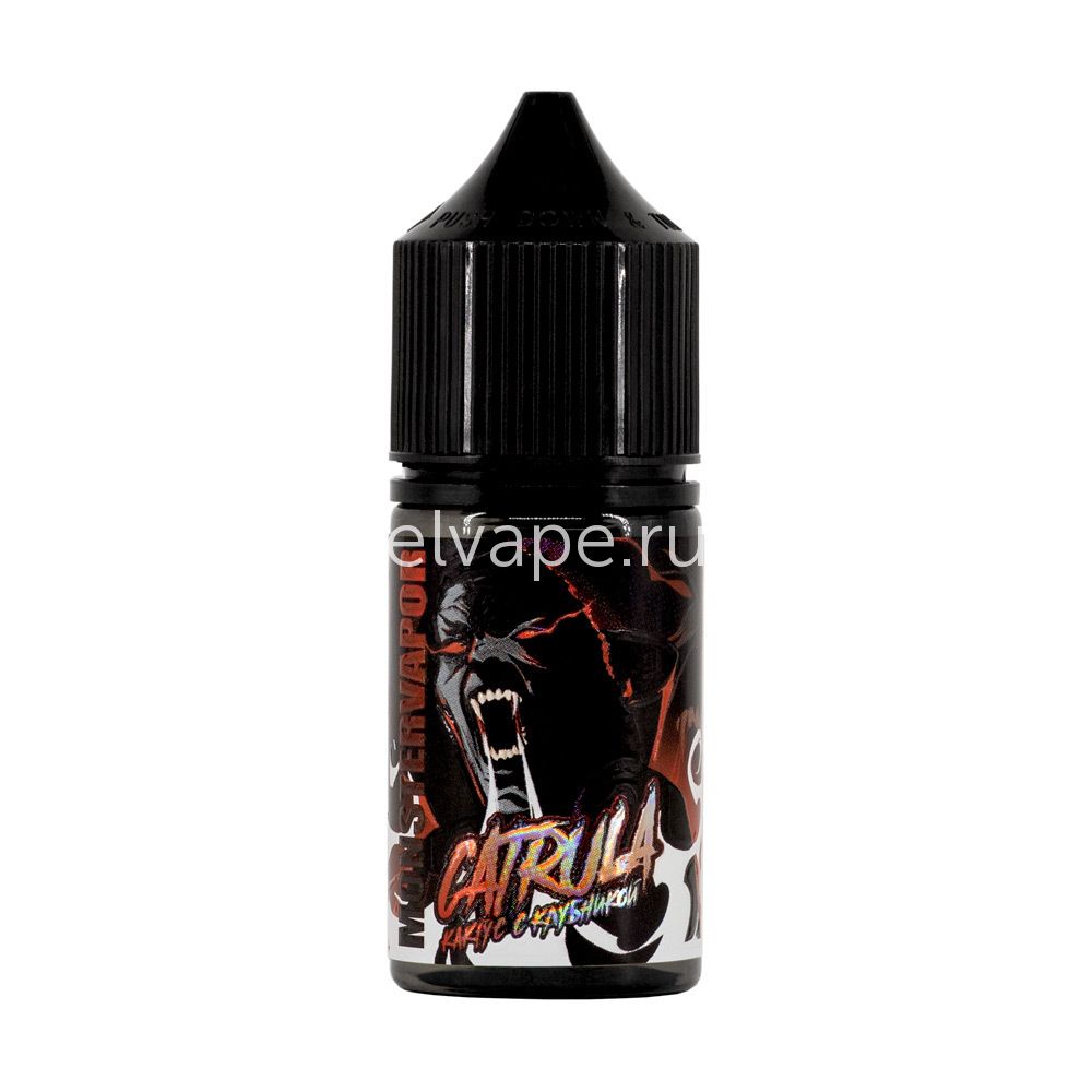 Жидкость MONSTERVAPOR SALT, 30 мл, CATRULA (кактус с клубникой), 2