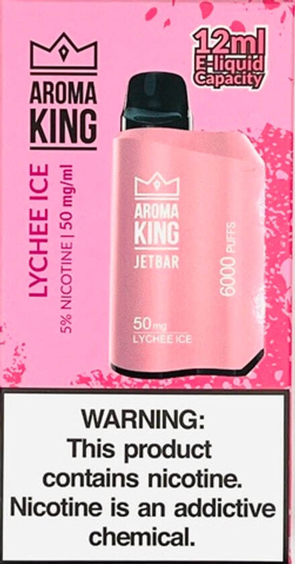 Aroma King 6000 - Lychee Ice (5% nic)