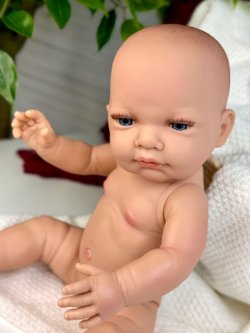 Кукла-пупс Marina and Pau 45cм без одежды (M07)