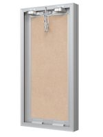 Люк ревизионный D Ceramo Base 200х400 скрыт.монтаж съемный алюминий EVECS