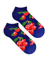 Короткие носки р. 37-44 "Summer" Вишня