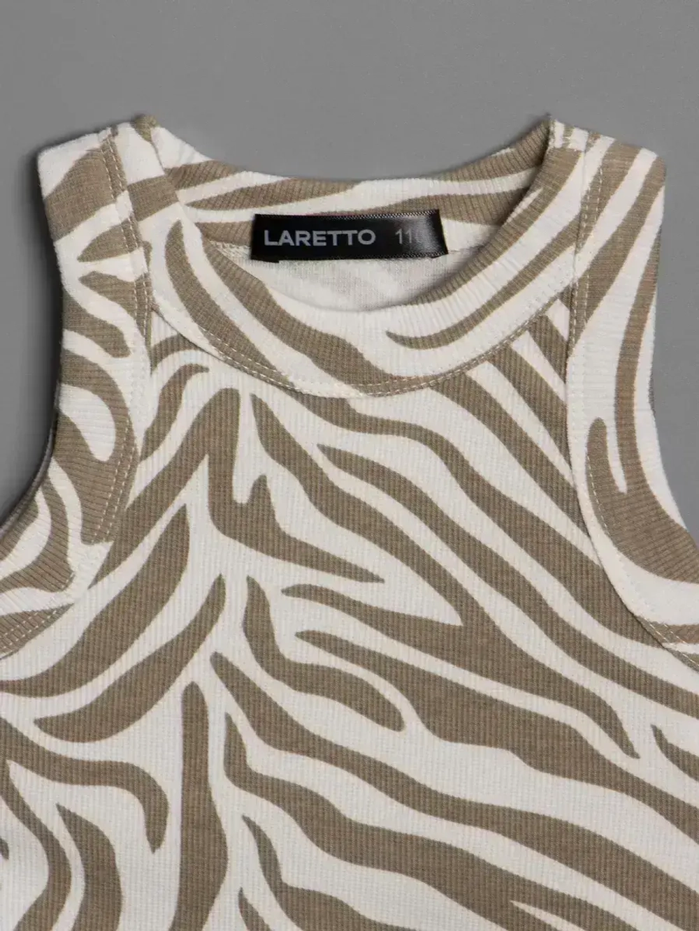 Летний кроп топ трикотажный детский