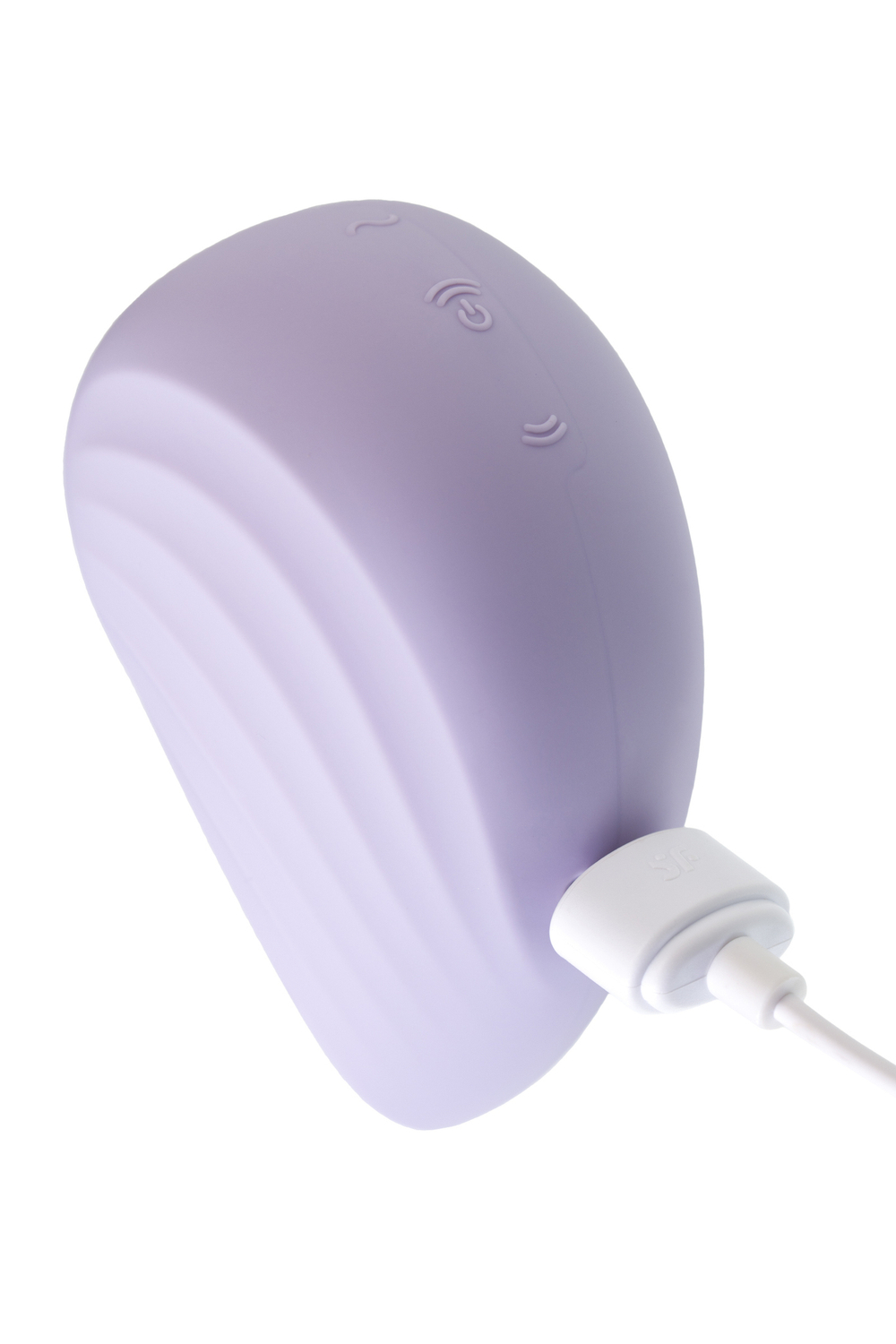 Вакуум-волновой бесконтактный стимулятор клитора Satisfyer Pearl Diver, силикон, фиолетовый, 5 см