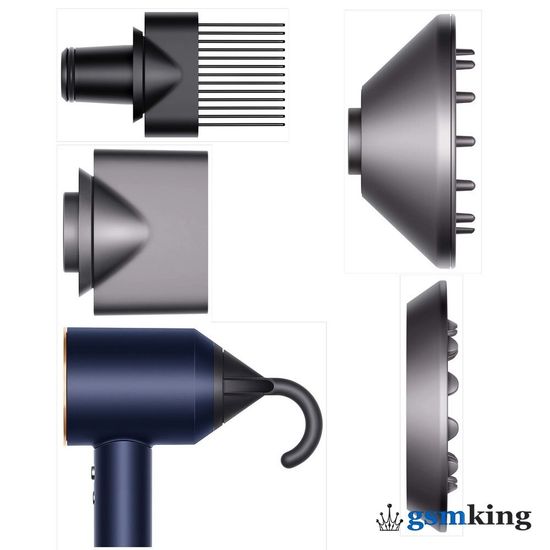 Dyson Supersonic™ Hair Dryer AN-339 Barrel/Cooper (Синий/Медный) RU/A