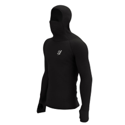 Компрессионка  Compressport 3D Thermo Ultralight Racing Hoodie - черный