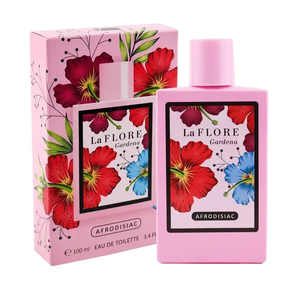 Туалетная вода для женщин "La FLORE Gardena" 100мл Россия