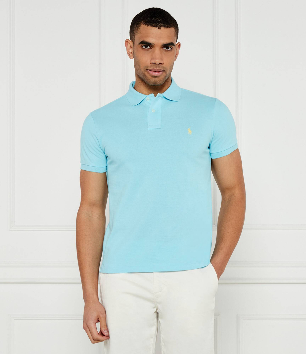 Поло POLO RALPH LAUREN - бирюзовый(710680784)