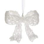 Подвеска «Чудесный бантик» 12*10 см, Белый