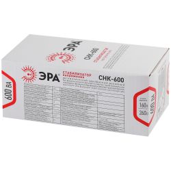 СНК-600 ЭРА Стабилизатор напр. компакт, 160-260В/220В, 600ВА