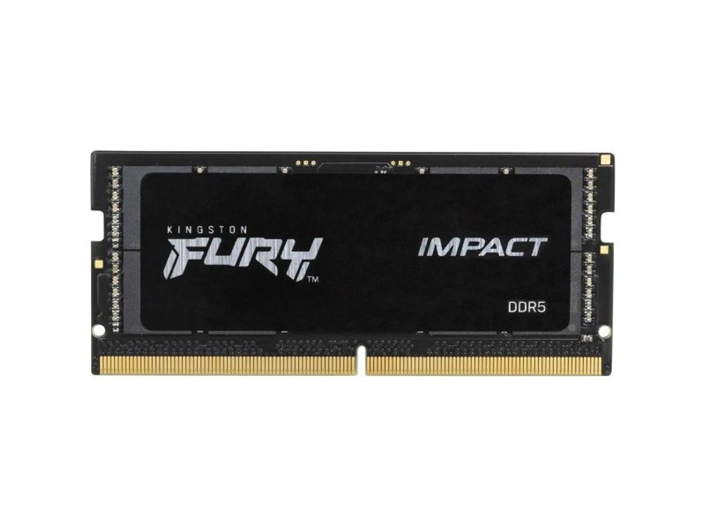 Оперативная память Kingston Fury Impact KF560S38IB-16, DDR5 1х 16ГБ 6000 МГц, SODIMM, RTL