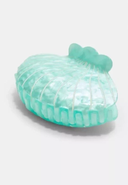 STRADIVARIUS Заколка для волос в форме морской раковины, небесно-голубой