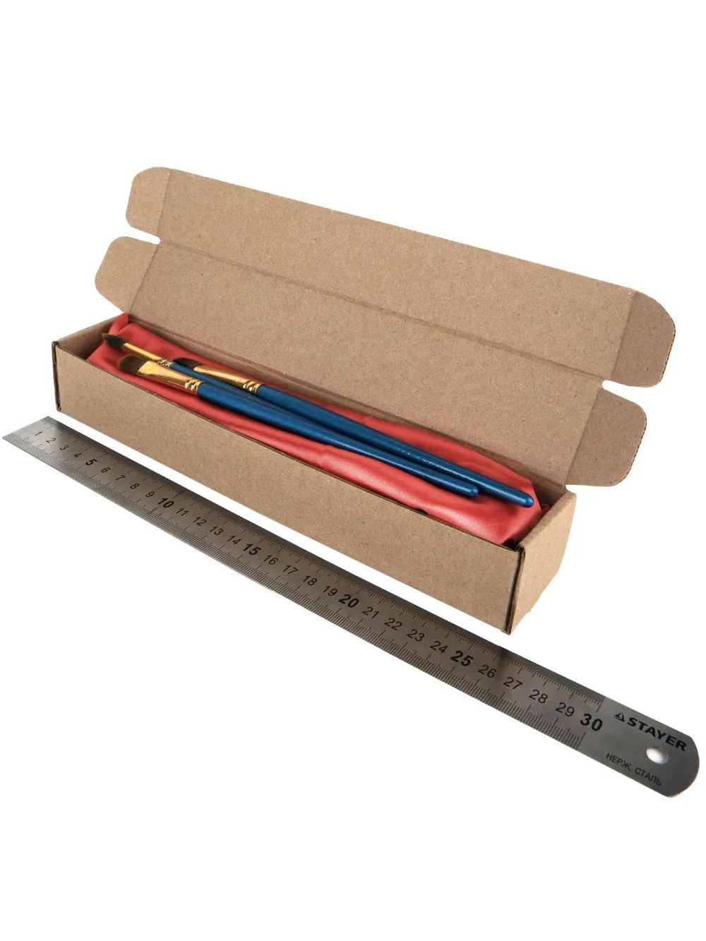 Коробка подарочная картонная 10 шт, 25х25х3