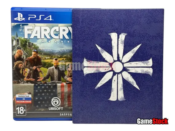 PS4 Far Cry 5 Deluxe Edition (Б/У, Полностью на русском языке, CUSA-05848)