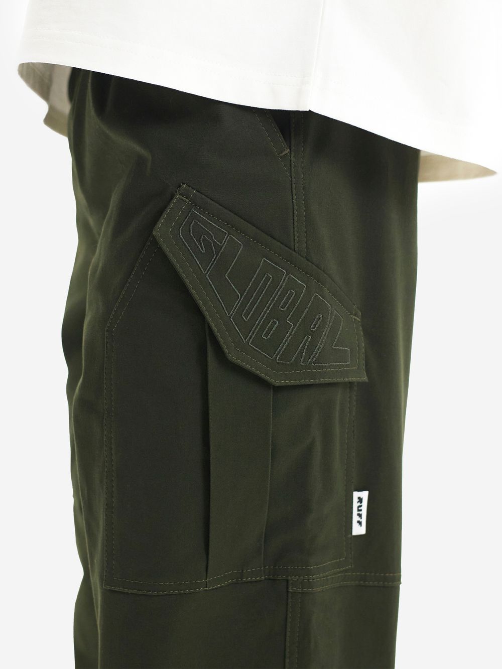 Брюки Ruff Global Cargo темно-зелёные