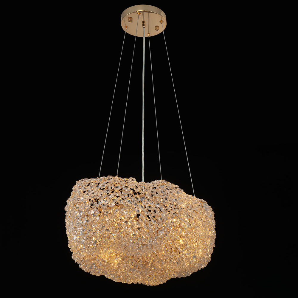 Citilux CLOUDY CL323262 Люстра хрустальная подвесная