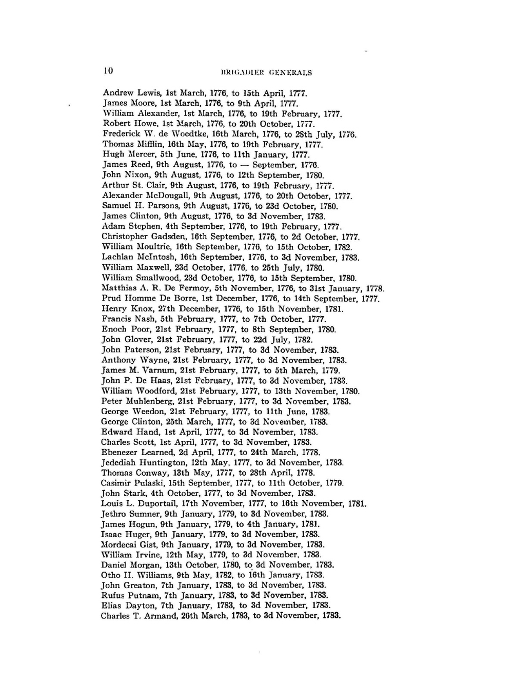 Historical register of officers of the Continental Army during the war of the revolution, April 1775, to December, 1783 | H.B. Francis
